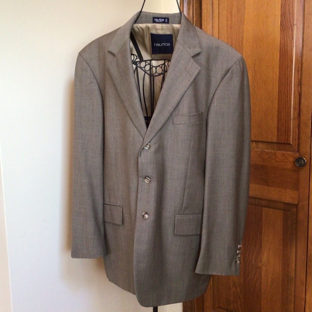 Nautica worsted wool blazer, 42R - Picture 1 of 9